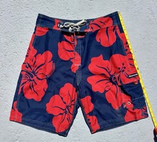Men's Abercrombie Board Shorts Regular Fit 32  Waist Inseam 10  Reversible