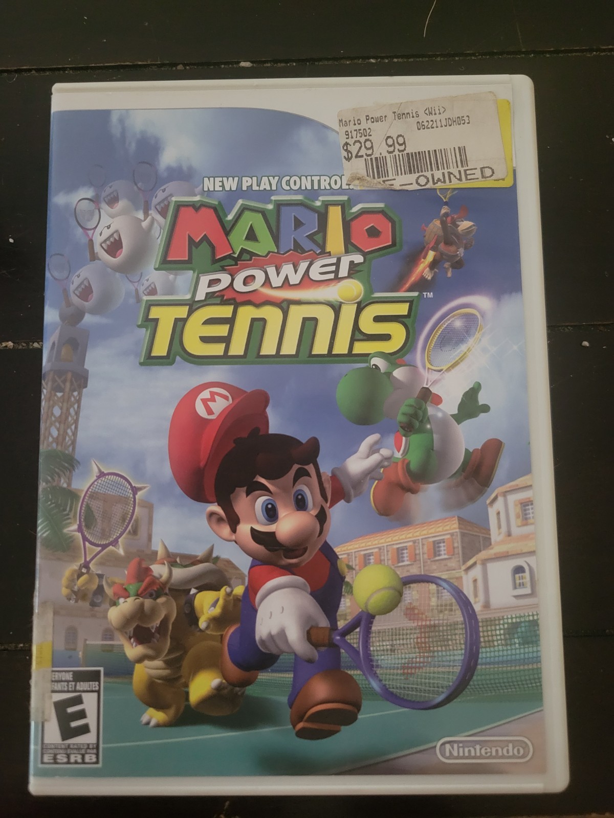 Mario Power Tennis (Nintendo Wii) CIB Manual