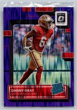 2022 Donruss Optic #233 Danny Gray Purple Shock