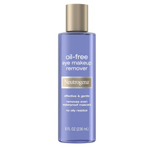 Neutrogena Gentle Oil-Free Eye Makeup Remover for Sensitive Eyes, 8 oz