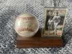 Ken Griffey Jr. and Sr Autographed Mariners Upper Deck Baseball with card