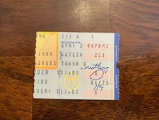 1984 WWF Event At Madison Square Garden.  Not Sure Of Exact Date.  Ticket Stub.