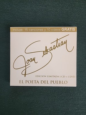 El Poeta del Pueblo by Joan Sebastian (CD + DVD Oct-2012, Musart) Excelente. 
