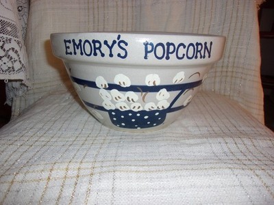 First or Last Name EMORY Popcorn Bowl