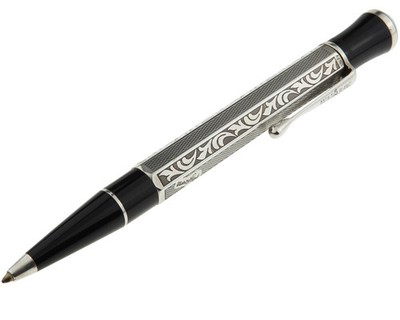 Montblanc Writers Edition 1999 Marcel Proust Kugelschreiber ID: 28655 Silber