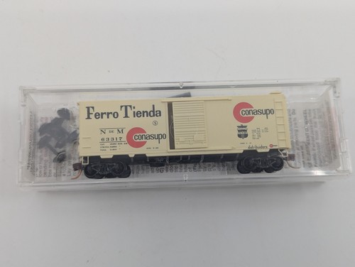 N Micro-Trains MTL 02000730 NdeM Ferrocarriles Nacionales de México 40' vagón de carga #63317 | Zustand: New