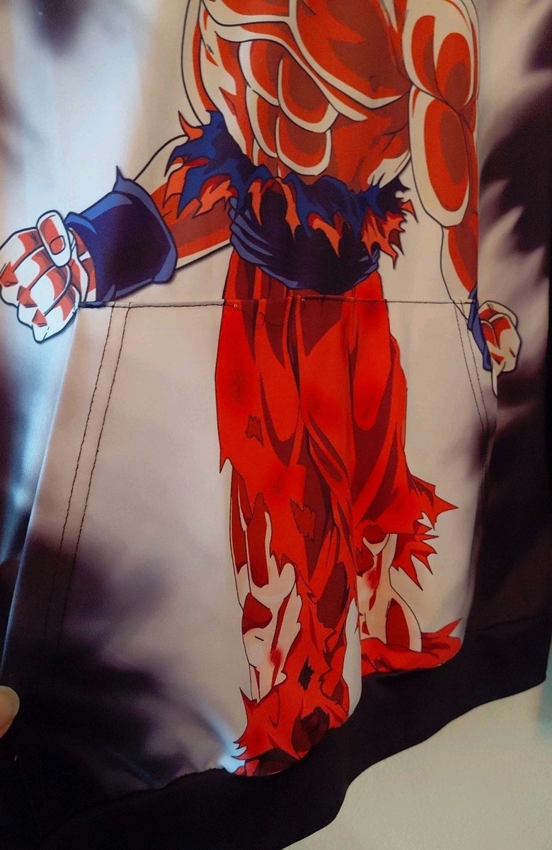 Dragon Ball S  Goku Anime Hoodie DBS Silver Hair Goku Dragon Ball View 4