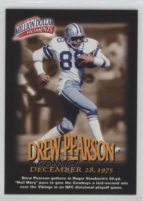 1997 Fleer Million Dollar Moments Contest Drew Pearson #39 HOF 0l2