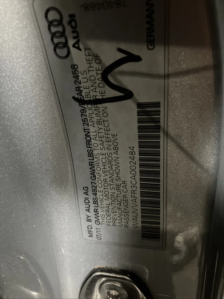 Unidad de control de rango de faros ECU 8H0907357C para Audi S5 cupé 2012 Foto 3 de 3