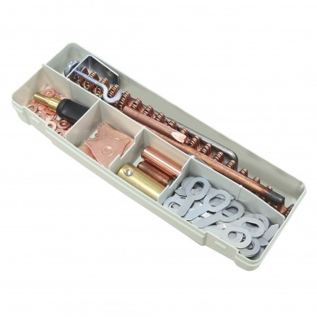 Boîte de consommables acier débosselage rapide avec anneaux torsadés DENT BOX EASY