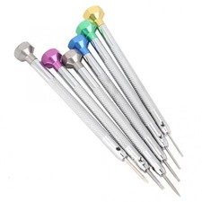 6pc Steel Precision Screwdriver Watch Jewelry With Blade Watchmakers Tools