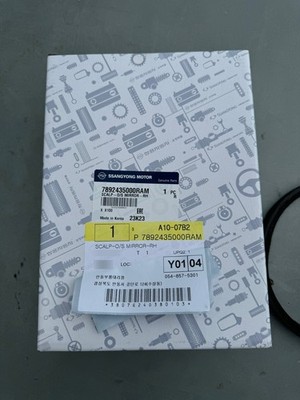SsangYong Tivoli Side Mirror Cover Right Painted OEM 7892435000RAM