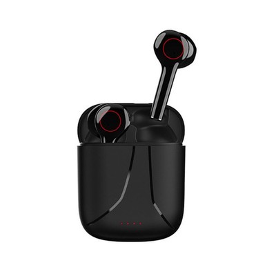 Color: BLACK - Sound Sense Bluetooth Earphone With Portable Charging Box