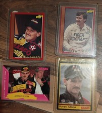 Davey Allison and Clifford Allison NASCAR Card