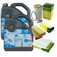 Inspektionspaket 10L MB 5W-40 229.5 FüR Mercedes W211 E 240 C219 CLS 350 S211