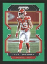 Daniel Sorensen 2021 Panini Prizm #193 Green Kansas City Chiefs