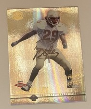 2001 Pacific Dynagon Rookie Autograph #146 Tommy Polley Rc On Card Auto /699. rookie card picture