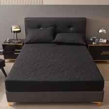 Waterproof Mattress Protector Soft and Breathable Quilted Mattress Cover