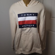 Tommy hilfiger sweater women xl Cream Color Hoodie