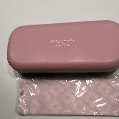 Kate Spade New York Hard Eyeglass Case Pink for Glasses & Sunglasses Unisex