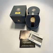Наручные часы Citizen Eco-Drive Day/Date Gold-Tone