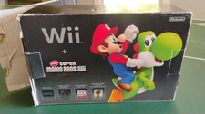 Nintendo Wii Console Black SUPER MARIO BROS. System Game Box  EMPTY BOX ONLY 