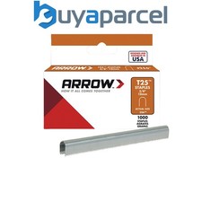 Arrow A256 T25 Staples 10mm (3/8in) (Box 1000) ARRT2538 0.0063 per staple