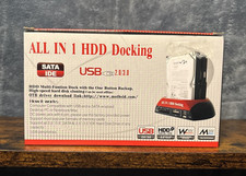 All in 1 HDD Docking Station Model 875 Hard Disk Device