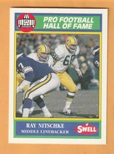 Ray Nitschke Green Bay Packers 1990 Swell Greats #96 HOF Illinois Illini