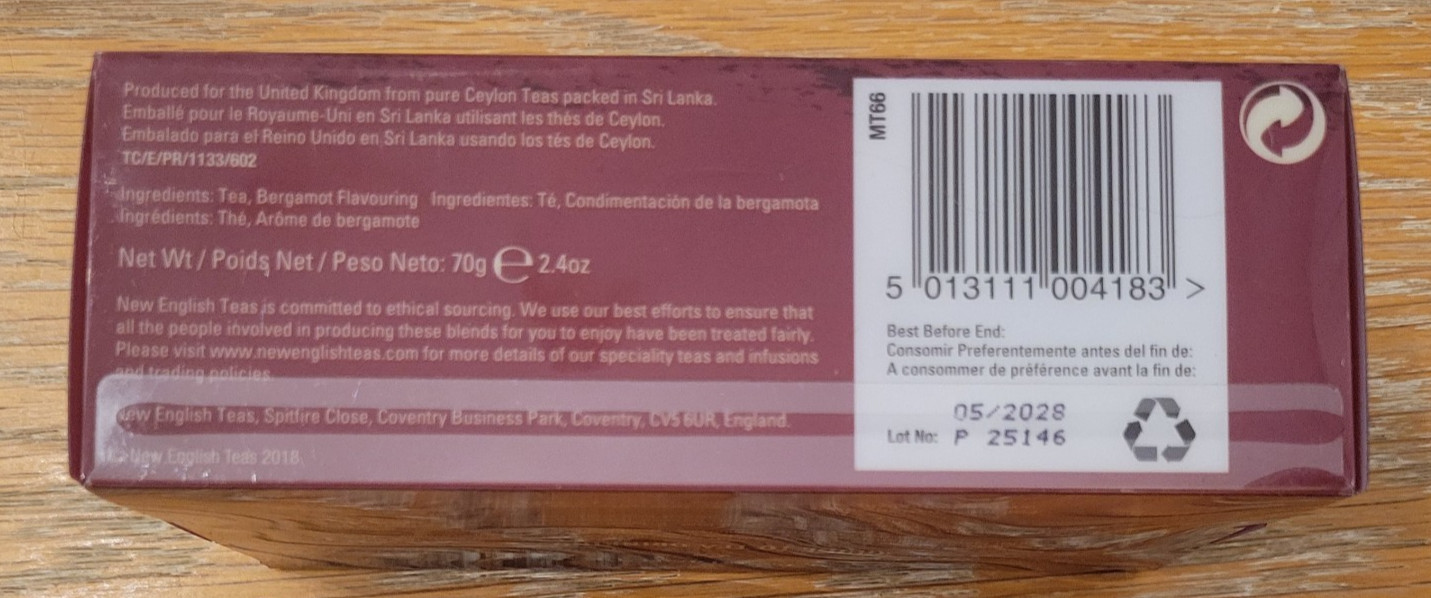 New English Teas Guide to Tea Drinking 3 pk Mini Tins