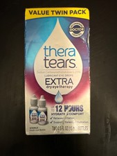 TheraTears Extra Dry Eye Therapy Lubricant Eye Drops Pack of 2 0.5 Fl Oz