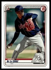 2020 Bowman Prospects Jasseel De La Cruz Atlanta Braves #BP-115