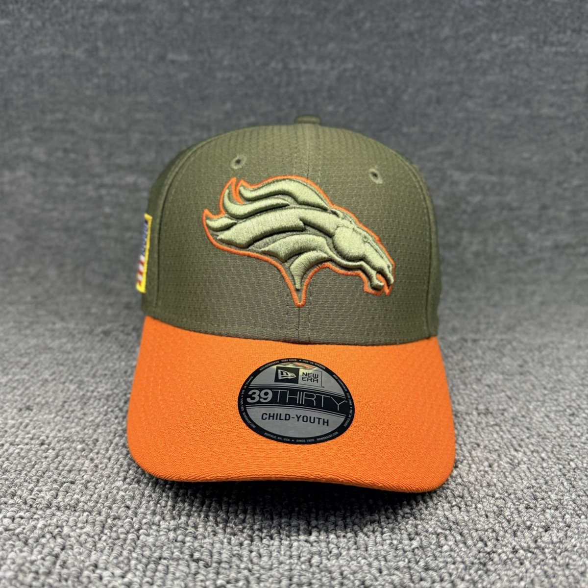 New Era Denver Broncos 2017 Salute to Service 39THIRTY Hat Child-Youth Camo
