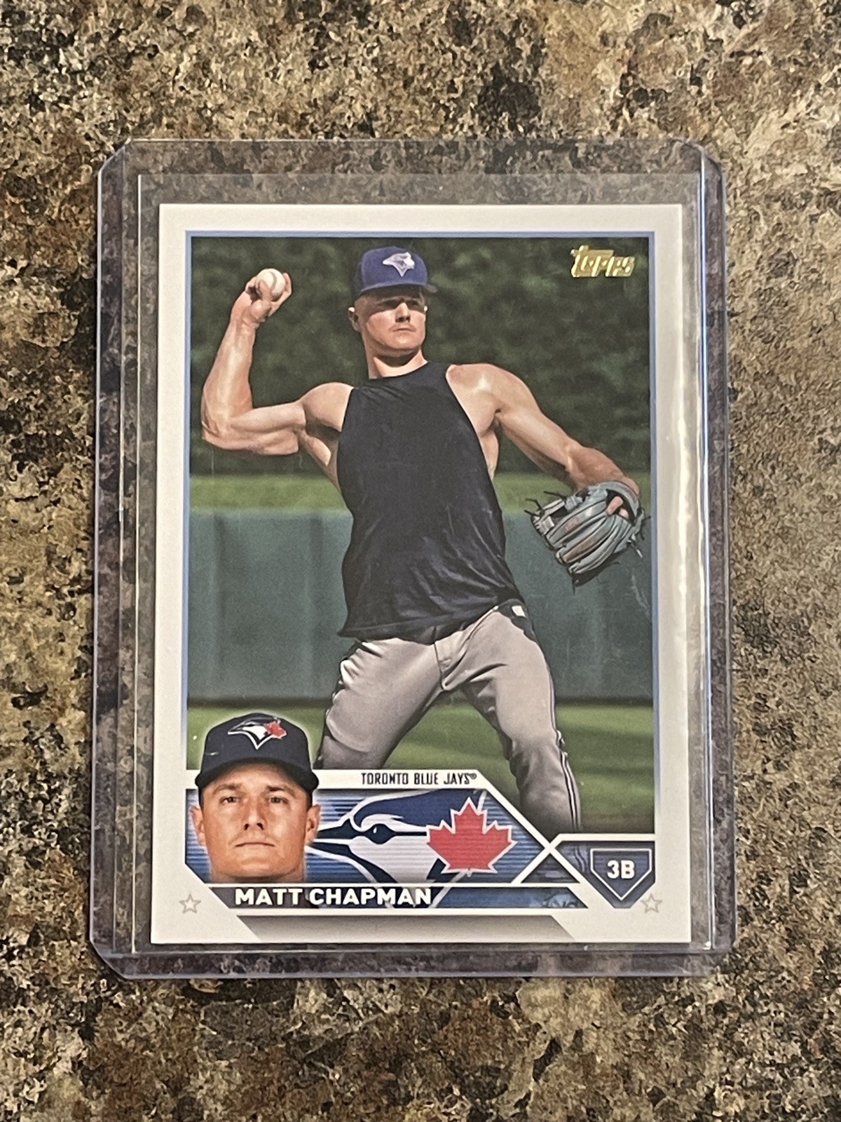 Matt Chapman - 2023 Topps Series 1  #260 Gold Mirror SSP - Toronto Blue Jays