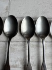 Paul Revere 6 Oval Soup / Table Spoons Oneida Community Stainless USA NICE — photo 10