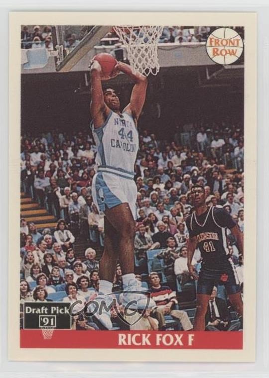1991-92 Front Row Italian Rick Fox #3 Rookie RC 11pj
