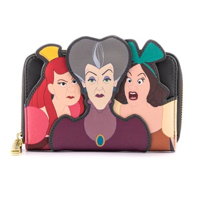 Disney Cinderella Evil Stepmother And Stepsisters Villains Loungefly Geldbörse
