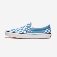 VANS Slip On Checkerboard Womens Sneakers Heritage Blue Multiple Sizes