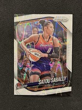 SATOU SABALLY 2025 Panini Prizm WNBA WHITE SEISMIC HOLO PHOENIX MERCURY #64 🏀🔥