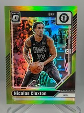 2024-25 Optic Lime Green Nicolas Claxton /149