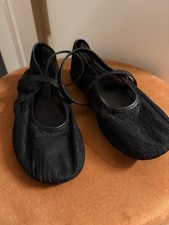 Zara Ballerinas Mesh Schwarz Größe 39 Neu