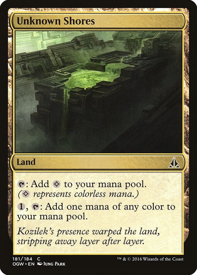 Unknown Shores 181 C Oath of the Gatewatch Magic: The Gathering NM/M