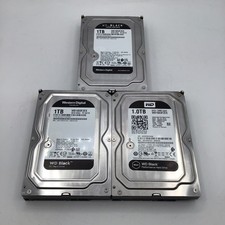WD Black WD1003FZEX 1TB 3.5" SATA 7200RPM 64MB Desktop HDD Wiped Lot of 3