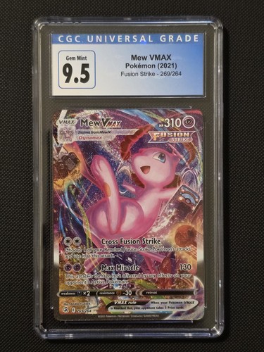 Mew VMAX graded CGC 10 for sale on eBay