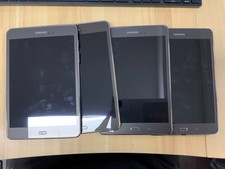 LOT OF 4 Samsung Galaxy Tab A8 SM-T350 16GB Silver ---READ