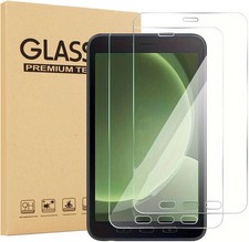 2-Pack Glass Screen Protector for Samsung Galaxy Tab Active5 - 9H Hardness
