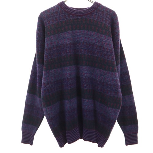 Dunhill, Used Dunhill 80s Vintage made in Scotland Overall handle Long sleeve knit Men's