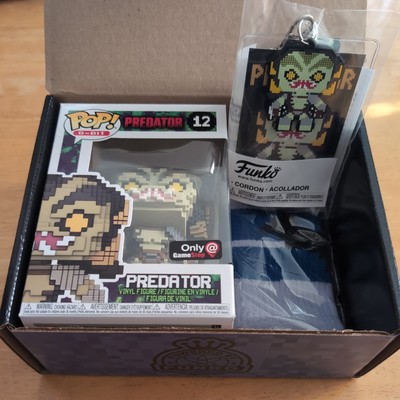 Funko Pop Black Friday Box 2017 GameStop Exclusive - 8-Bit PREDATOR complete