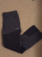 Rab men’s Black Magma Light Pants W34 L32 Very Good Condition