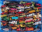 ORIGINAL VINTAGE DIECAST TOY JOB LOT LESNEY MATCHBOX SUPERFAST CARS TRUCKS etc